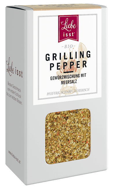 Grilling Pepper Bio Schachtel 40g